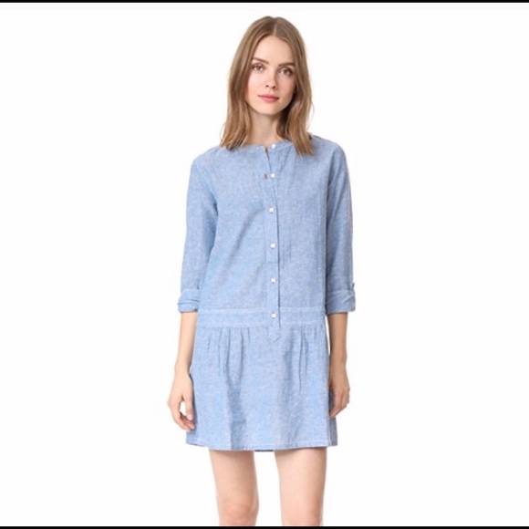 soft jean dress